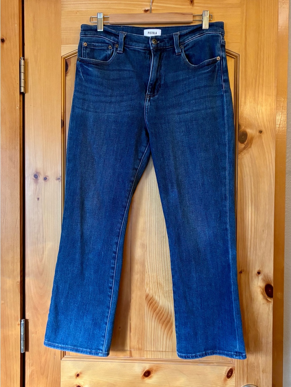 pistola Dark Blue Bootcut Jeans